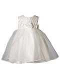 Heritage Girl's Constance Sleeveless Dress. Age sizes birth - 2 years.