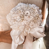 COUTURE BROOCH BRIDAL BOUQUET