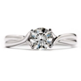 HEARTS ON FIRE SIMPLY BRIDAL RING