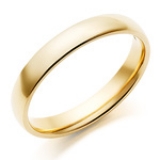 FAIRTRADE AND FAIRMINED 18CT GOLD COURT WEDDING RING