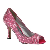 Debenhams Pink By Paradox London Satin Celebrate Pink Wedding Shoes