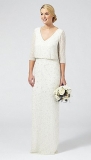Debenhams - Ben De Lisi Occasion Ivory 'Margerite' embellished wedding dress