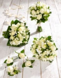 Marks and Spencer - White Rose and Freesia Wedding Collection