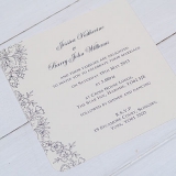 Not On The High Street .com - 'Vintage Lace' Wedding Invitation