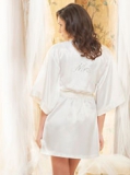 Boux Avenue - Misha "Mrs" satin kimono