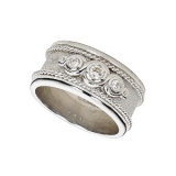 Ernest Jones - 9ct white gold diamond wedding ring