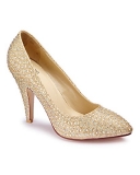 SIMPLY BE - SIMPLY BE JEWELLED COURT SHOES D FIT