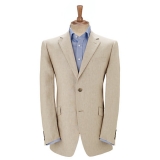 John Lewis - John Lewis Classic Linen Wedding Suit Jacket, Stone