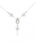 Accessorize - Accessorize Deco Pearl and Crystal Necklace