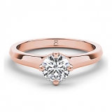 Ernest Jones - The Diamond Story 18ct rose gold one third carat diamond ring