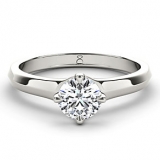 Ernest Jones - The Diamond Story 18ct white gold one third carat diamond ring