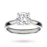 Goldsmiths - Platinum 1.50 Carat Diamond Solitaire Ring