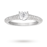 Goldsmiths - Vera Wang Love brilliant cut solitaire diamond engagement ring