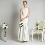 Debenhams - Debut Ivory lace maxi dress