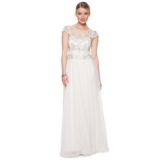 Debenhams - Debut Ivory embellished bridal dress