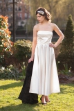 Not On The High Street .com - Lily - Tea Length Gown by LISA WAGNER DESIGNS