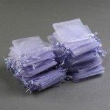 Amazon - Pack of 100 Lavender Organza Favour Bags