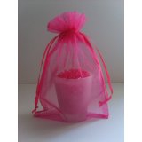 Amazon - 20 Hot PInk Organza Wedding Favour Bags