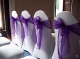 LYCRA WEDDING CHAIR COVERS & SASHES