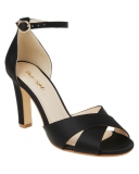Phase Eight - Ally Satin Block Heel Shoes