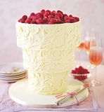 Marks and Spencer - Upside Down White Chocolate Swirl Wedding Cake