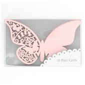 Hobbycraft Pink Butterfly Placecards