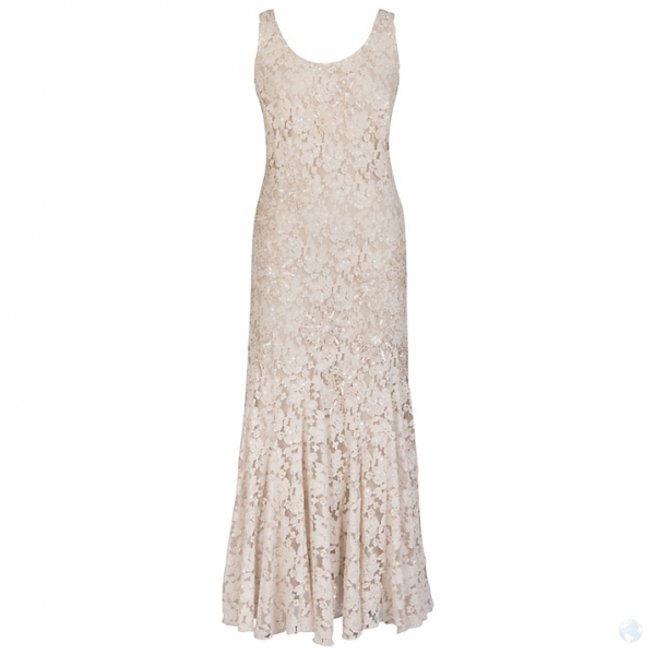 John Lewis - Chesca Pearl Beaded Dress