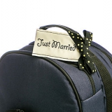 Just Married Luggage Tag