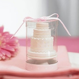 LACE WEDDING CAKE CANDLE