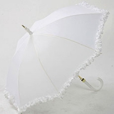 WEDDING UMBRELLA WITH FRILL