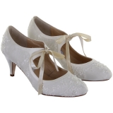 John Lewis Rainbow Club Miss Alice Bridal Shoes