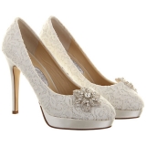 John Lewis Rainbow Club Starry Eyed Wedding Heels