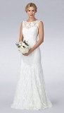 Debenhams - Debut Ivory lace wedding dress