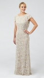 Debenhams - Debut Cream 'Vivienne' lace and beaded wedding dress