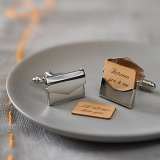 Personalised Envelope Cufflinks