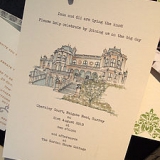 Personalised Wedding Venue Invitations