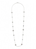 Evans - EVANS CRYSTAL BEAD STATION NECKLACE