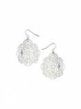 Evans - EVANS SILVER TEARDROP EARRINGS