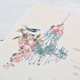 Not On The High Street .com - 'Vintage Chandelier' Wedding Invitations