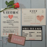 Not On The High Street .com - Hollywood Glamour Wedding Stationery Range