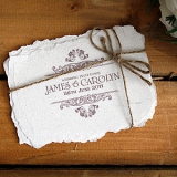 Not On The High Street .com - Vintage Style Wedding Invitation