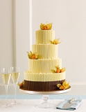 Marks and Spencer - White Chocolate Curls Wedding Cake