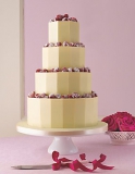 Marks and Spencer - White Chocolate Plaque Wedding Cake