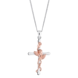 Clogau Gold - Glyn Rhosyn Cross Pendant