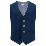 John Lewis - John Lewis Heirloom Boys' Waistcoat