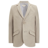 John Lewis - John Lewis Heirloom Boys Linen Blend Blazer