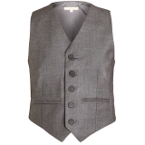 John Lewis - John Lewis Heirloom Boys Sharkskin Waistcoat