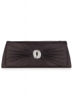 Bonmarche - Diamante Satin Clutch Bag