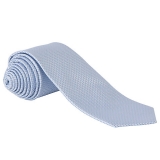 John Lewis - John Lewis Semi Plain Wedding Tie, Pale Blue