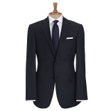 John Lewis - John Lewis Regular Fit Sharkskin Wedding Suit Jacket, Navy